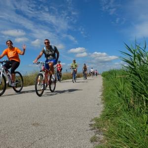 Pedalando lungo il Po di Volano